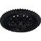 Ekena Millwork York Ceiling Medallion (Fits Canopies up to 3 5/8"), Hand-Painted Steel Gray, 21 5/8"OD x 2 1/2"P CM21YOSGS - alternate 4
